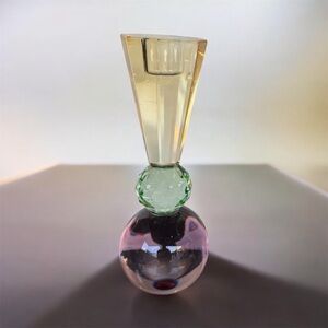 Kirkton House Cut Glass Candle Holder